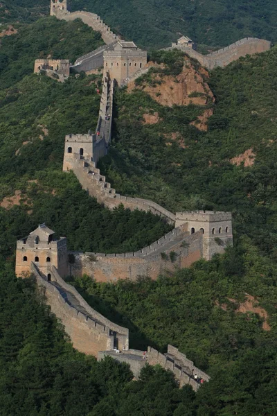 The Great Chinese Wall close to Jinshanling — Stock Photo, Image