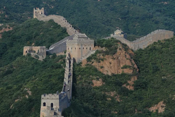 The Great Chinese Wall close to Jinshanling — Stock Photo, Image