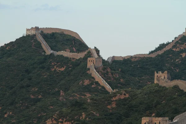 Kinesiska muren nära Jinshanling — Stockfoto