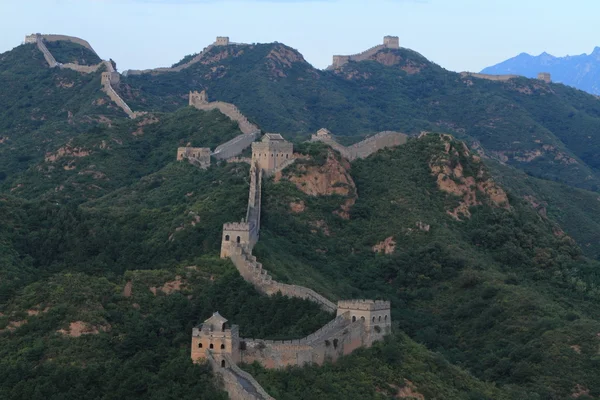 The Great Chinese Wall close to Jinshanling — Stock Photo, Image