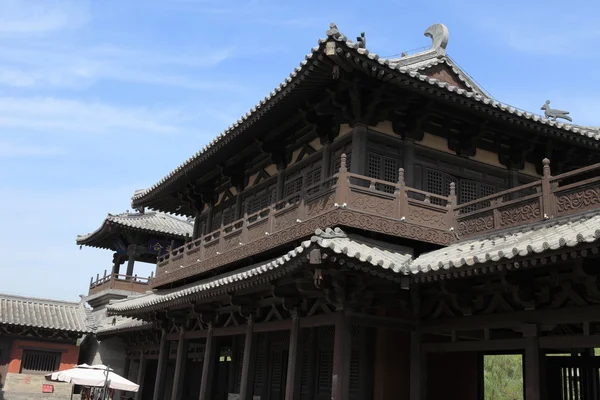 Yungang храм Датун в Китаї — стокове фото