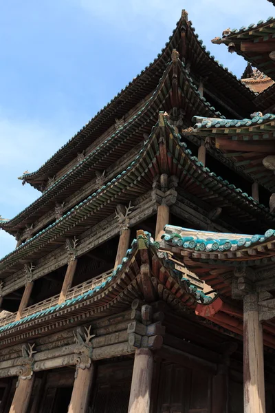 Yungang jaskini klasztoru Datong w Chinach — Zdjęcie stockowe