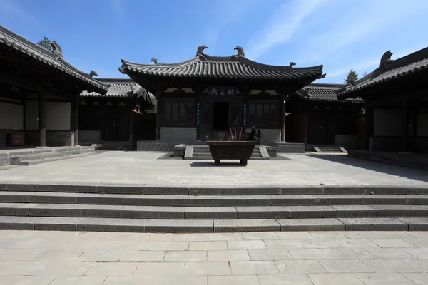 Il Tempio Yungang di Datong in Cina — Foto Stock