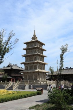 Çin'deki Datong Yungang Tapınağı