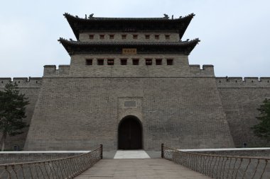 Datong Çin şehir duvar