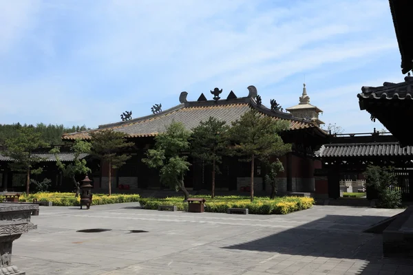 O Templo Yungang de Datong na China — Fotografia de Stock