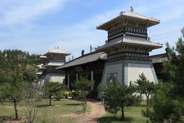 Çin'deki Datong Yungang Tapınağı — Stok fotoğraf