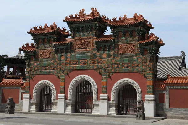 De stadsmuur van Datong in China — Stockfoto