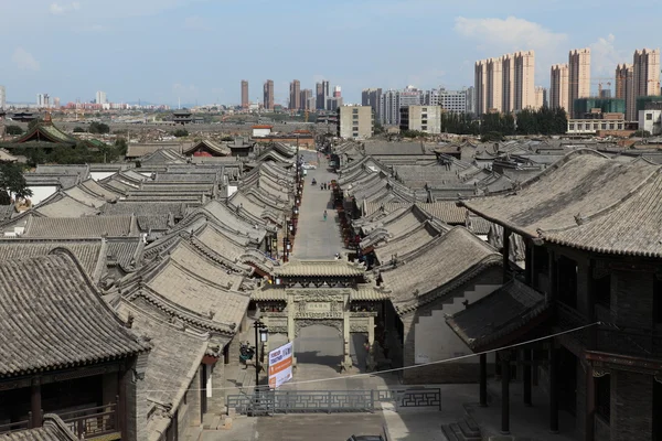 De stad van Datong in China — Stockfoto