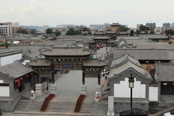 De stad van Datong in China — Stockfoto