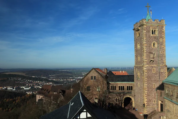 O Castelo de Wartburg na Alemanha — Fotografia de Stock