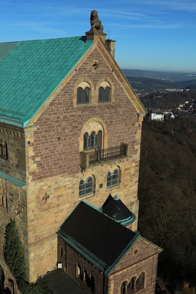 El Castillo de Wartburg en Alemania — Foto de Stock