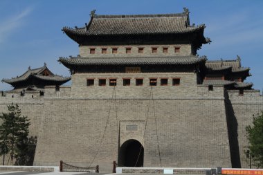 Datong Çin şehir duvar