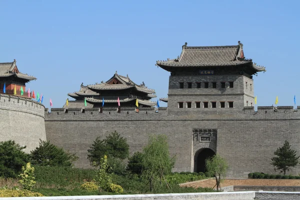 O muro da cidade de Datong na China — Fotografia de Stock