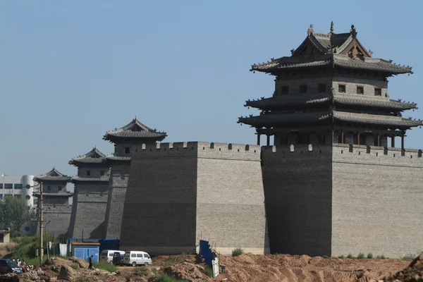 A városfal, Datong, Kína — Stock Fotó