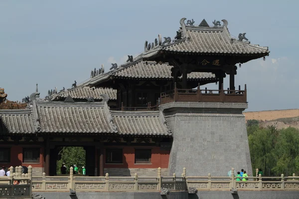 중국 다 퉁의 건설 수도원 — 스톡 사진