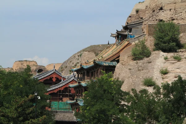Het Yungang-klooster van Datong in China — Stockfoto