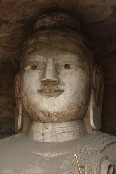 Το άγαλμα του Βούδα του Yungang στην Κίνα — Φωτογραφία Αρχείου