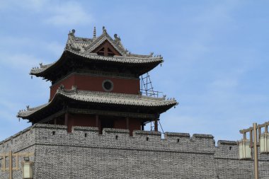 Datong Çin şehir duvar
