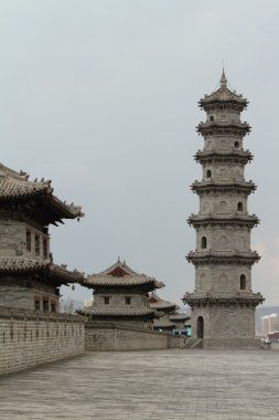 Datong Çin şehir duvar