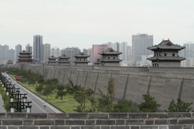 Datong Çin şehir duvar
