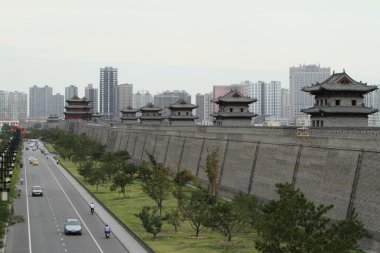 Datong Çin şehir duvar