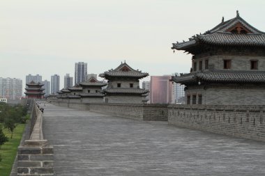 Datong Çin şehir duvar
