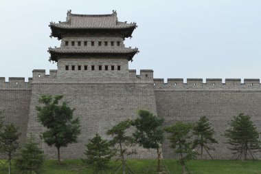Datong Çin şehir duvar