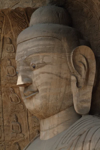 La statue de Bouddha de Yungang en Chine — Photo