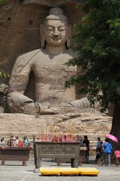 Estatua de Buda de Yungang en China —  Fotos de Stock