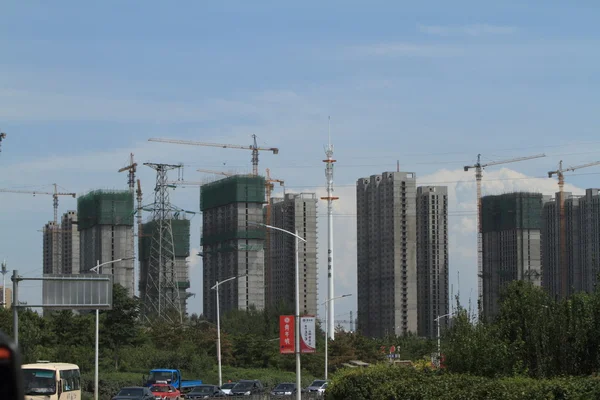 Hausbau in China — Stockfoto