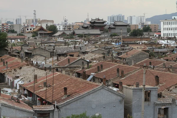 Старый район Хутун Датун в Китае — стоковое фото