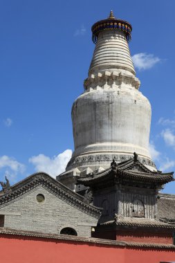 Wutai Shan büyük Stupa Çin