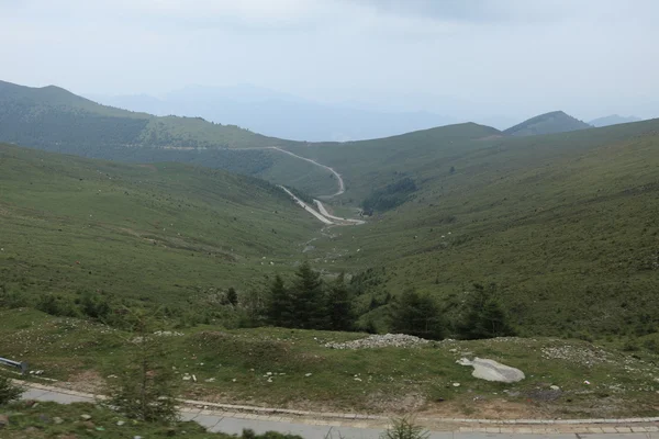 Die landschaft von wutai shan in china — Stockfoto