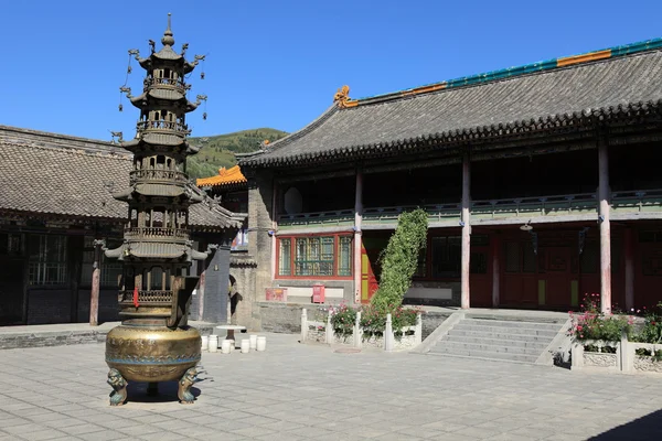 Les temples de Wutai Shan en Chine — Photo