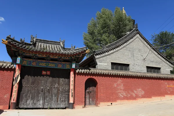 De tempels van Wutai Shan in China — Stockfoto