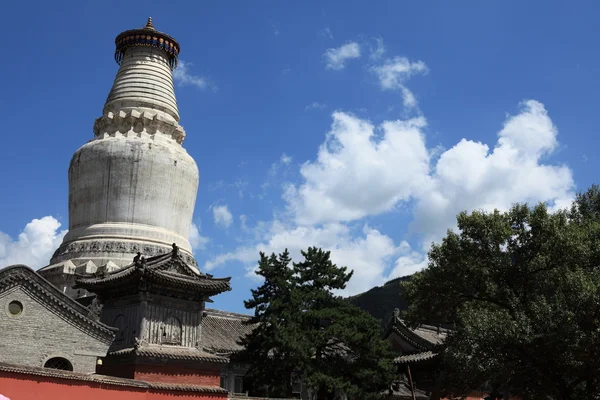 Il grande Stupa di Wutai Shan in Cina — Foto Stock