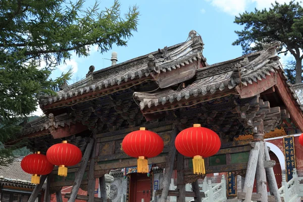 The Temples of Wutai Shan in China — Stock Photo, Image