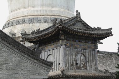 Çin 'deki Wutai Shan tapınakları.