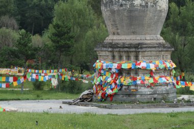 Wutai Shan büyük Stupa Çin
