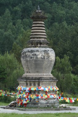 Wutai Shan büyük Stupa Çin