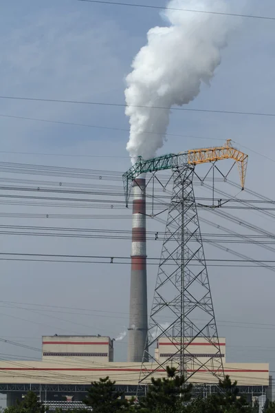 Air Pollution in China — Stock Photo, Image