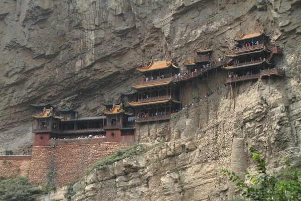 El monasterio Xuankong Si de Datong en China — Foto de Stock