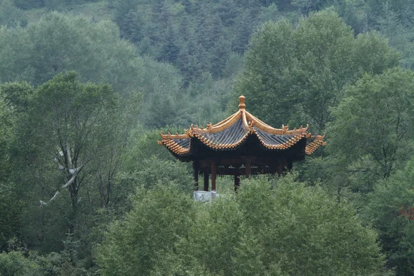 Храм Утай-Шаня в Китае — стоковое фото