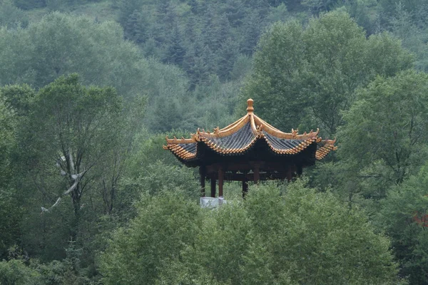 Les temples de Wutai Shan en Chine — Photo