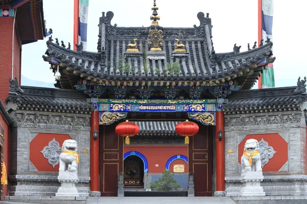 De tempels van Wutai Shan in China — Stockfoto