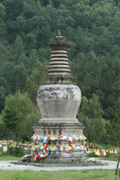 De tempels van Wutai Shan in China — Stockfoto