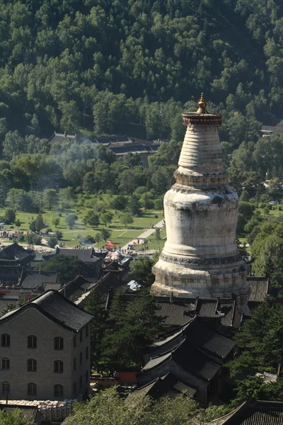 La gran estupa de Wutai Shan en China — Foto de Stock