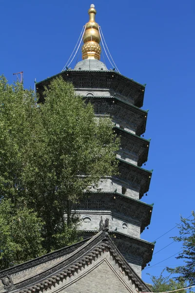 Pagoda Wutai Shan v Číně — Stock fotografie