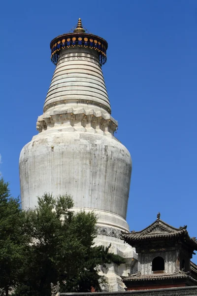 Die große stupa von wutai shan in china — Stockfoto